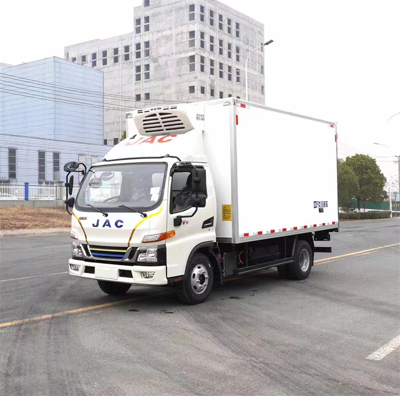 買江淮聚寶盆混動(dòng)冷藏車，上綠牌，免交購(gòu)置稅